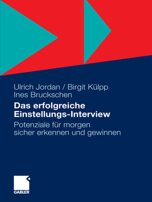 cover image of Das erfolgreiche Einstellungs-Interview